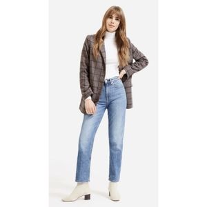 Everlane High Rise Straight Jean